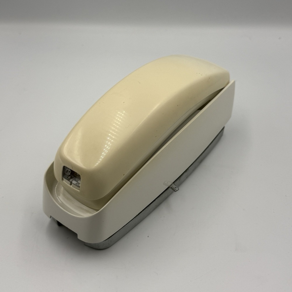 Vintage 1984 GTE Trimline Touch Tone Telephone Cream Beige Desk Phone FCC